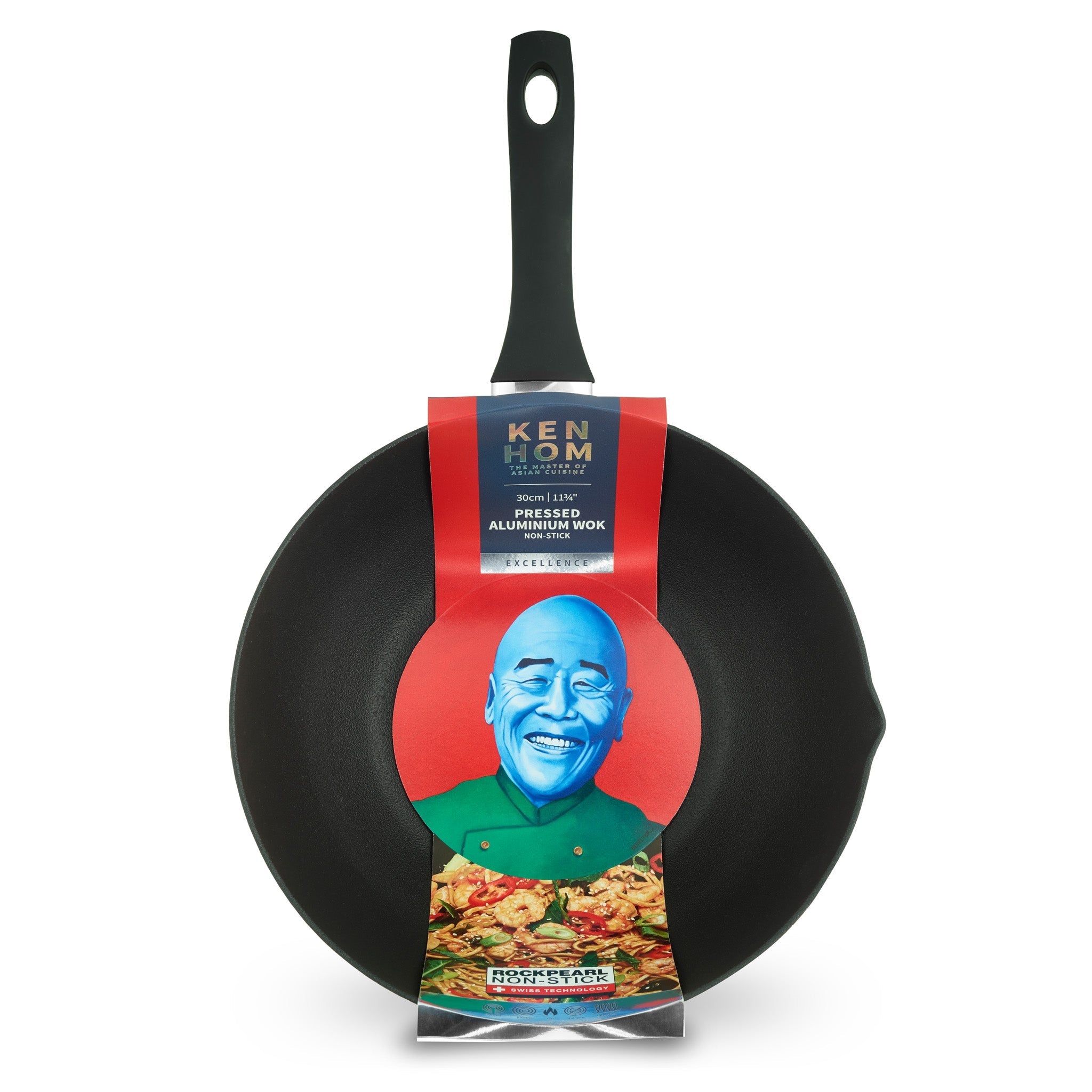 Ken Hom Classic Non-Stick Aluminum Wok 12 inch