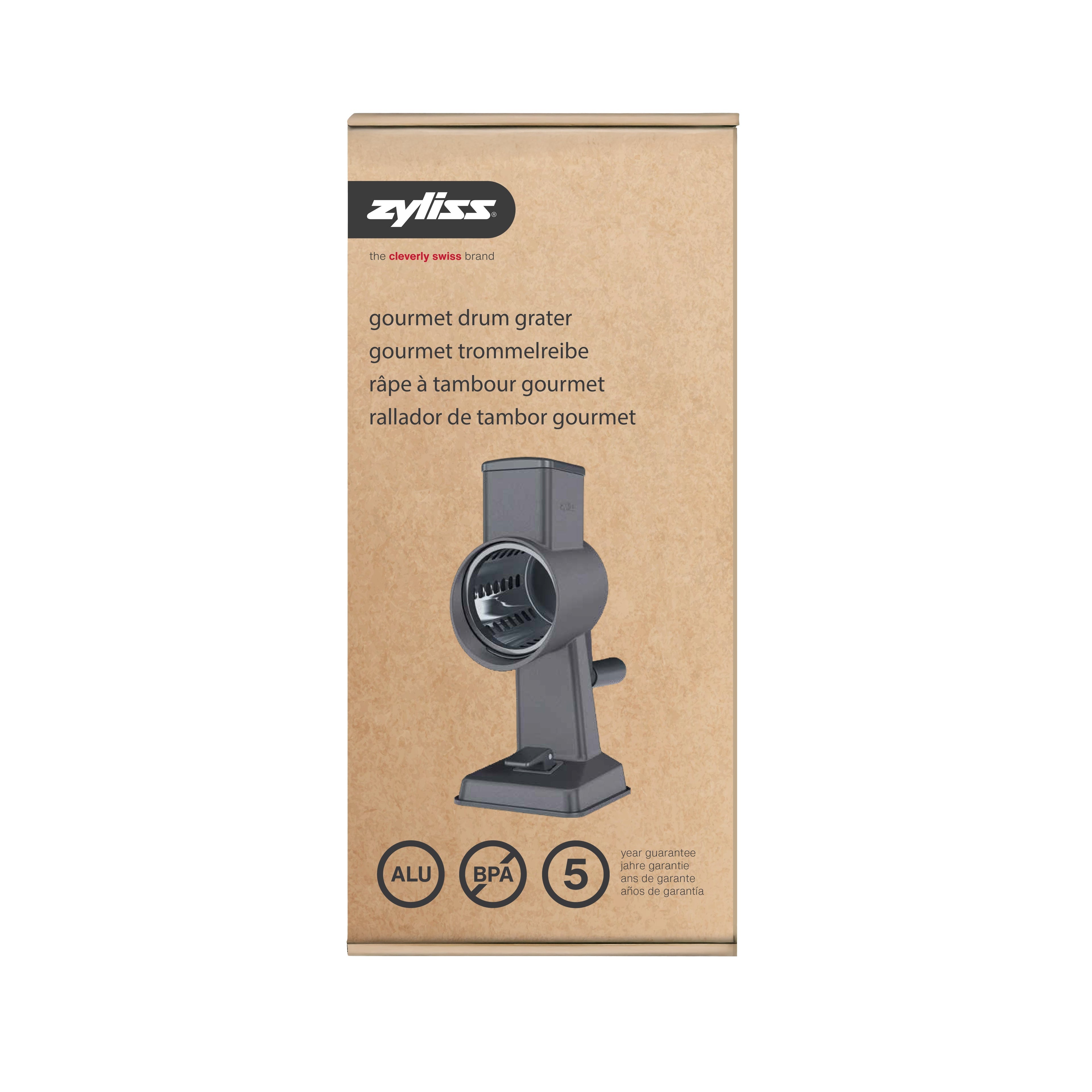 Zyliss Gourmet Drum Grater Single Set