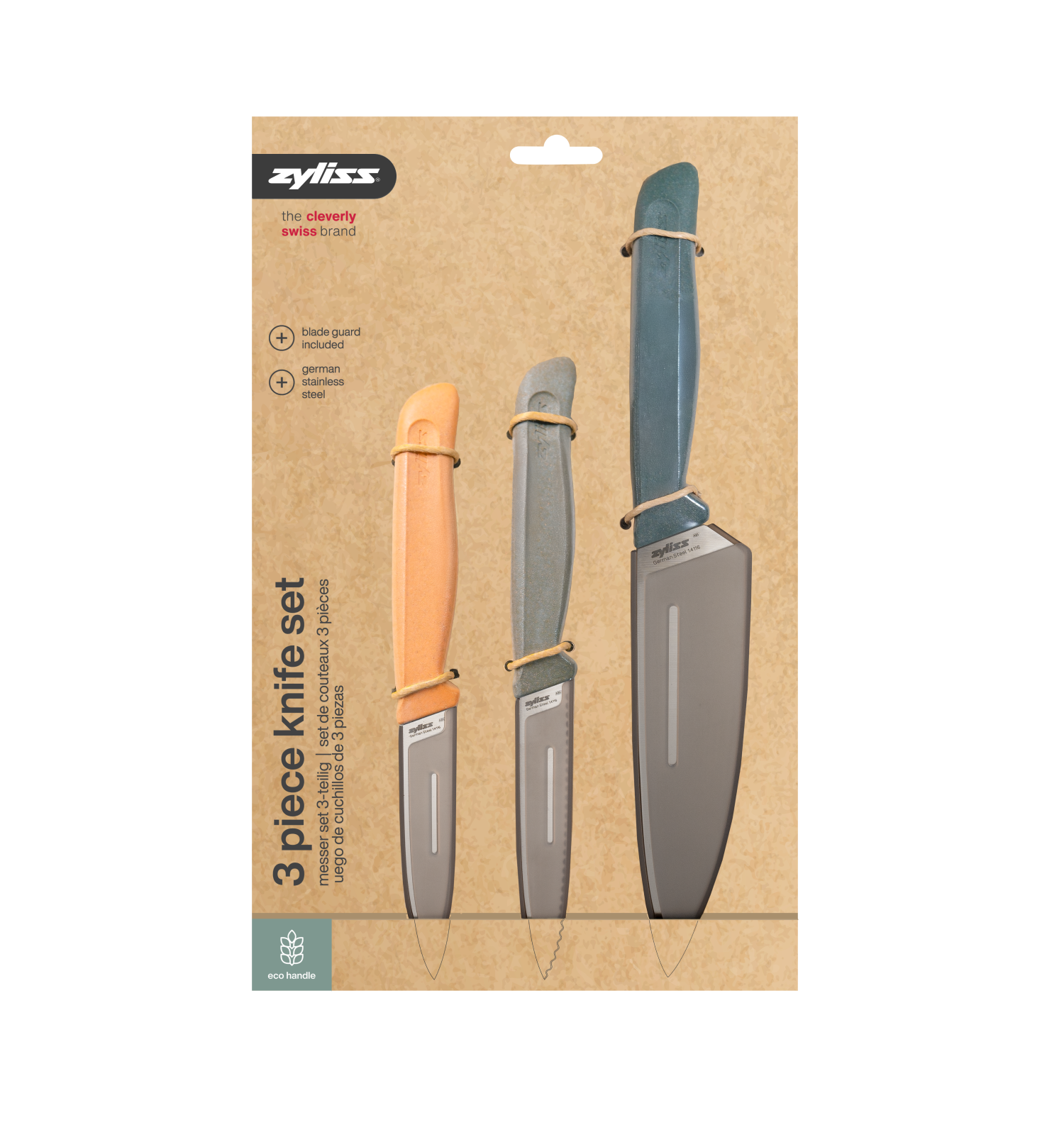 Zyliss 3-Piece Knife Set