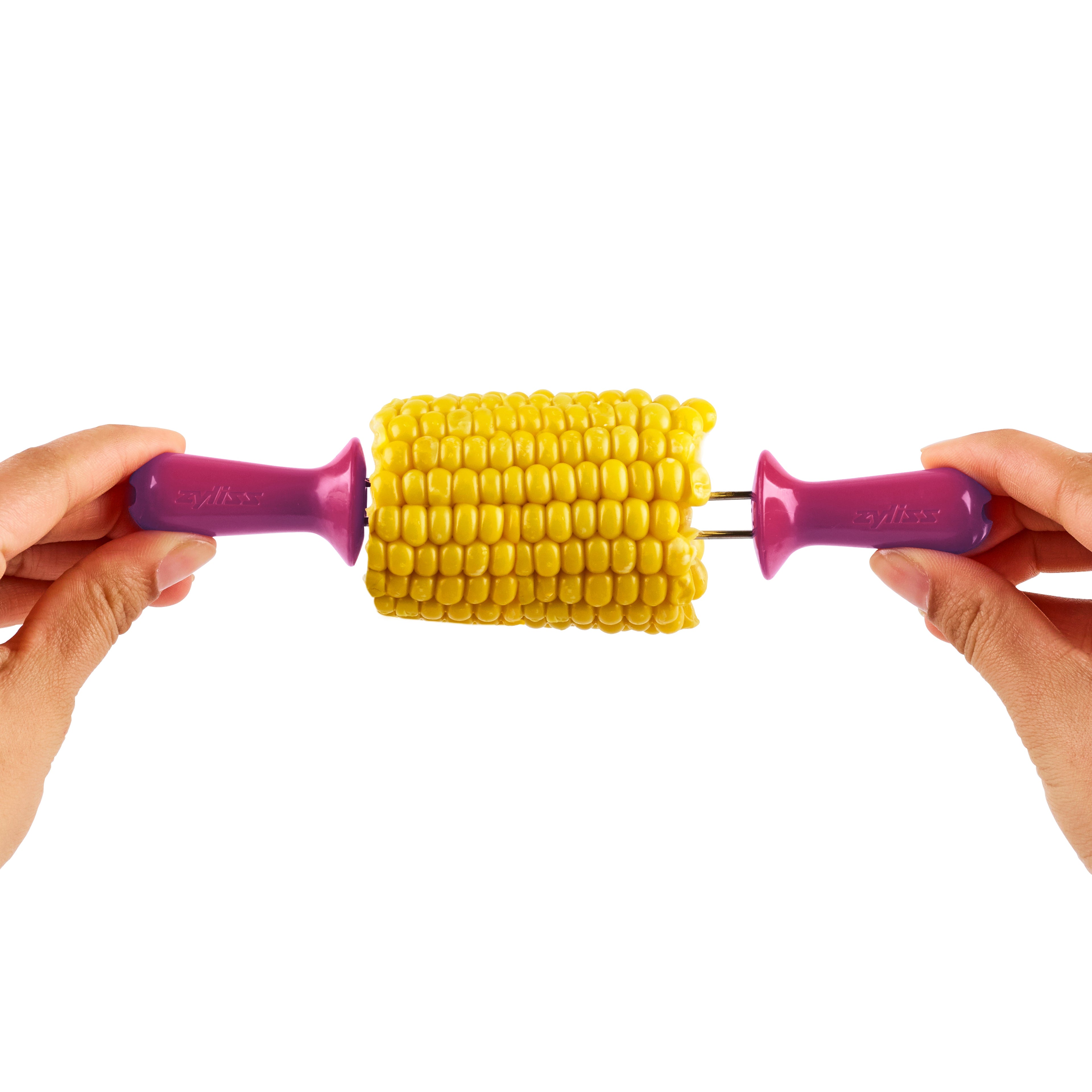 Zyliss Opaque interlocking corn holders six