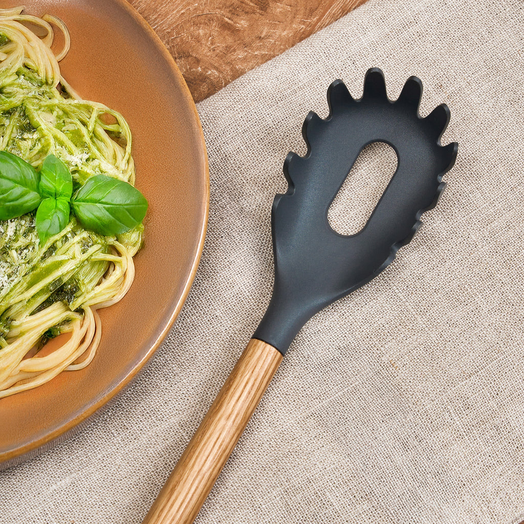 Zyliss Oak Wood Spaghetti Server