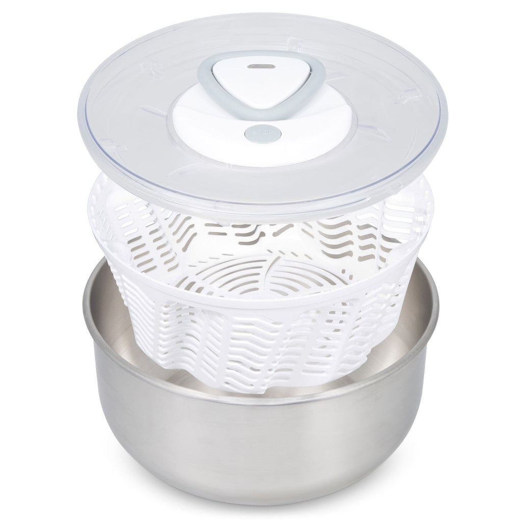 Zyliss Easy Spin 2 Stainless Steel Salad Spinner