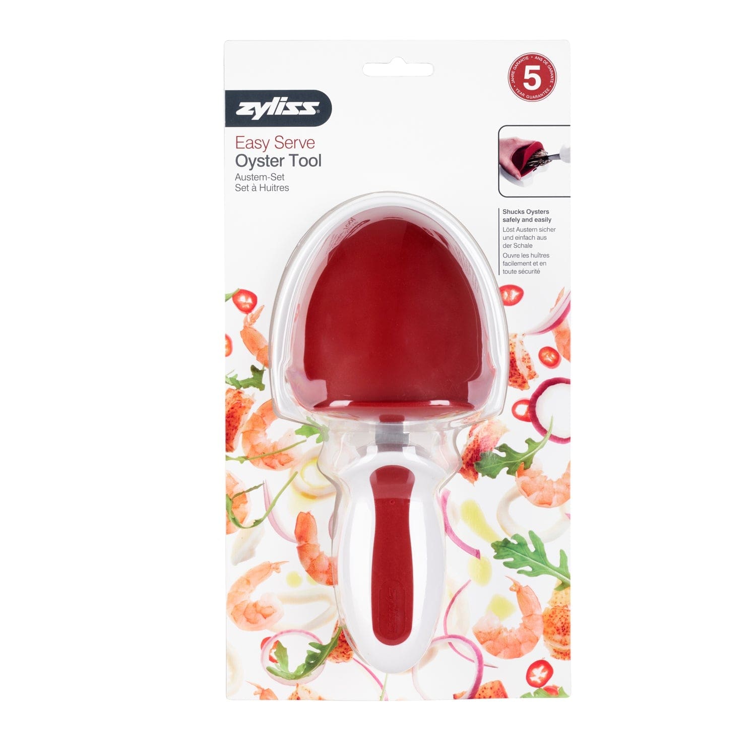 Zyliss Oyster tool and knife set shucker